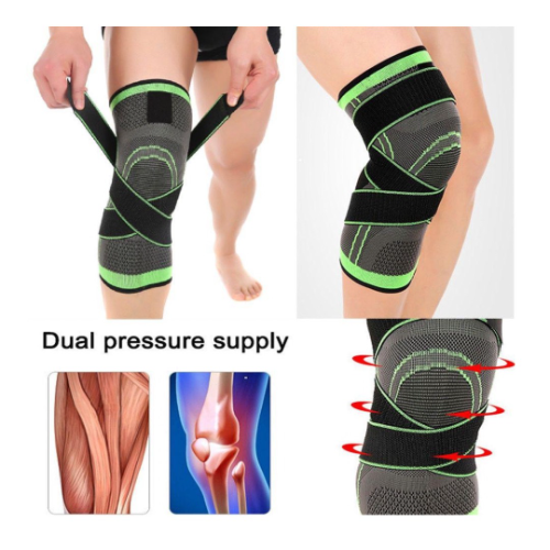 Rodillera Deportiva De Compresion Ajustable